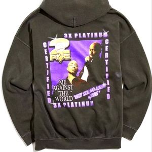 Brand NEW Me Against The World Tupac Hoodie| Men's small | Women's Medium